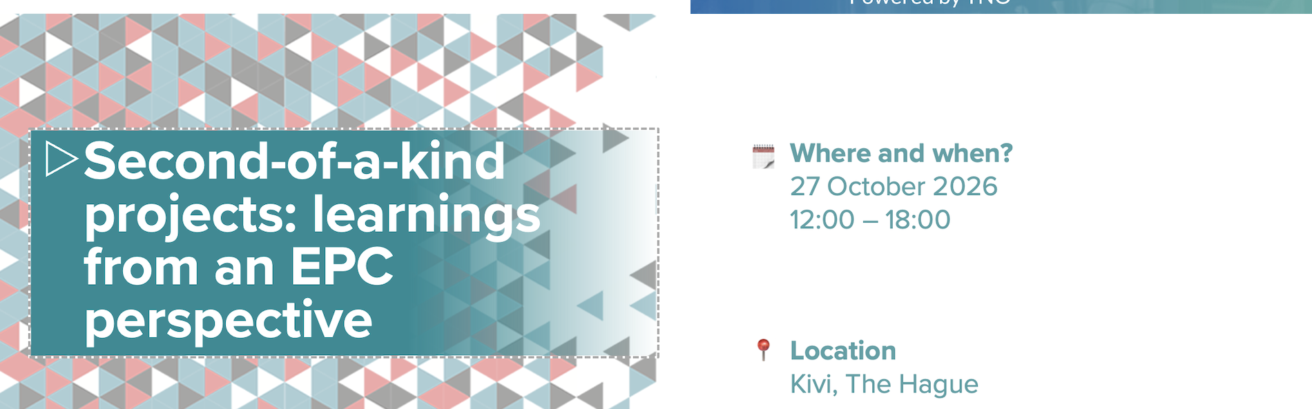NEW ERC AND VOLTACHEM EVENT ON 27 OCTOBER